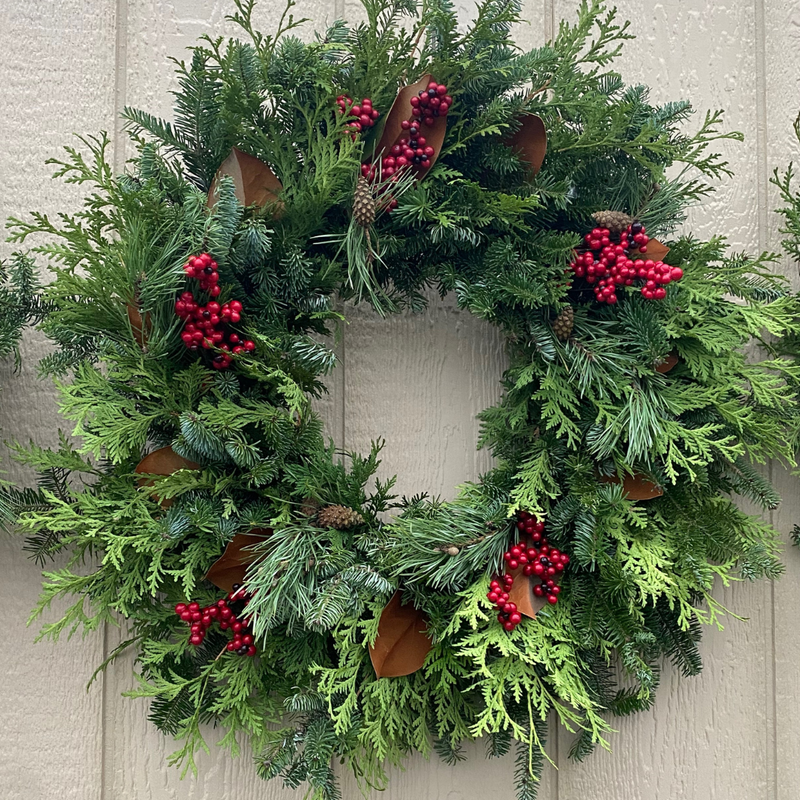 Order Custom Fresh Wreaths