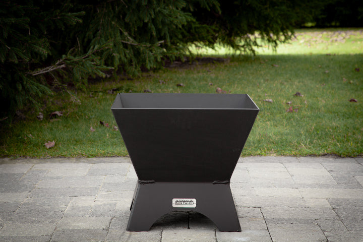 Modern Cube Outdoor Fire Place