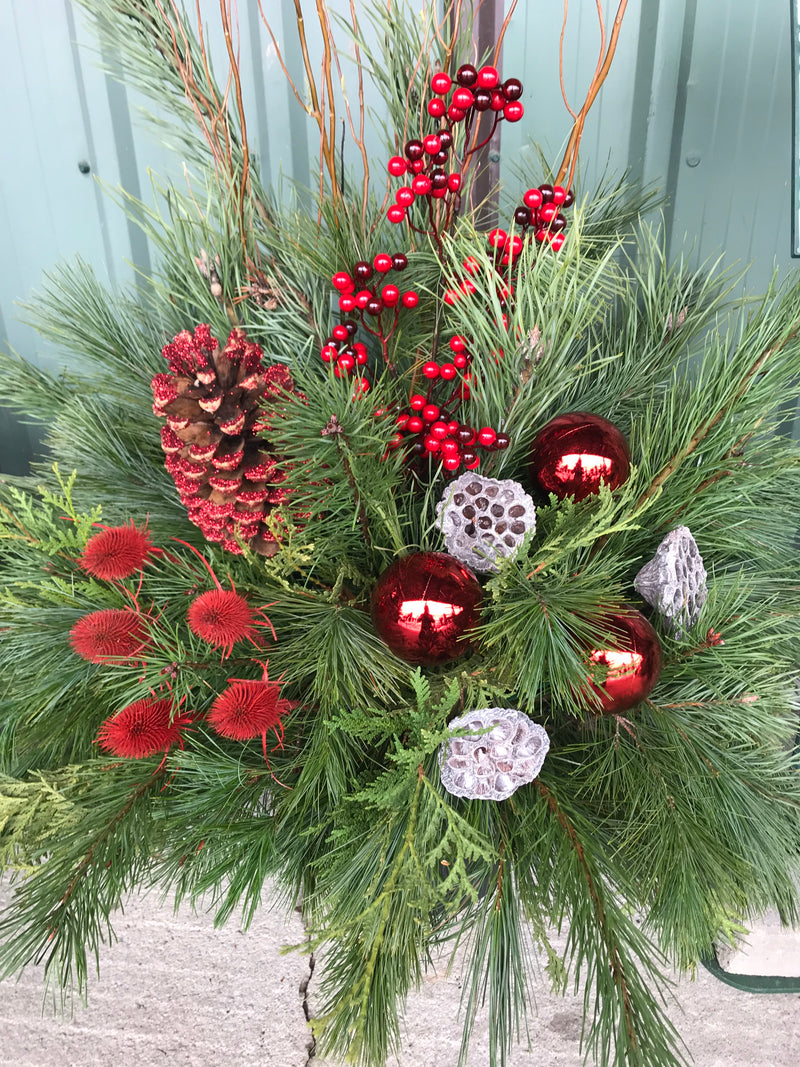 Workshop - Classic Winter Porch Pot