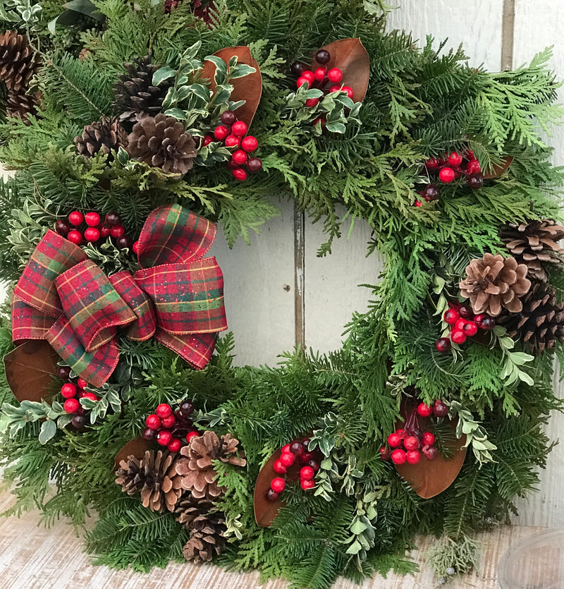 Workshop - Fresh Evergreen Wreath